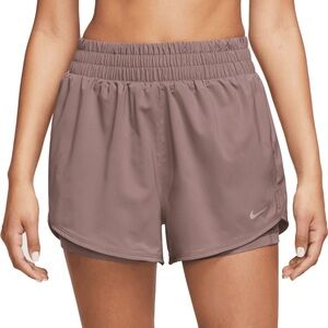 Nike One Dri-FIT High-Waisted 3" 2-in-1 Shorts